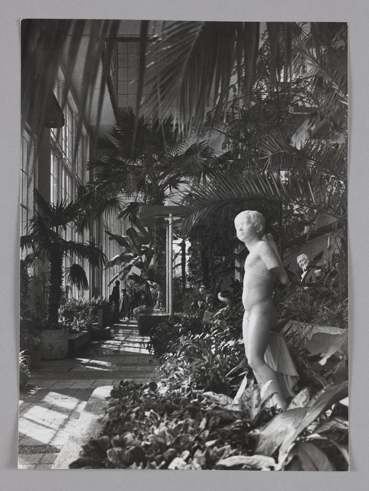 Wnętrze Nowej Oranżerii w Łazienkach Królewskich