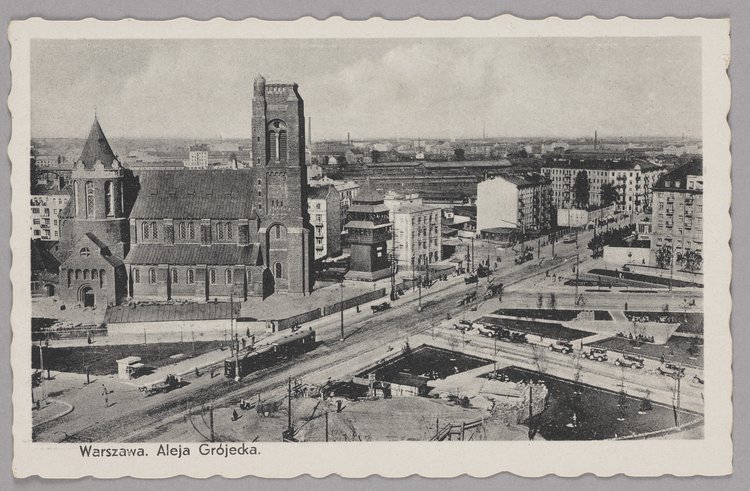 Panorama placu Gabriela Narutowicza