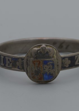 Obrączka patriotyczna żałobna