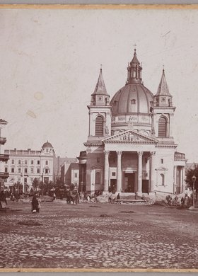 Kosciół św. Aleksandra na placu Aleksandra (obecnie Trzech Krzyży)