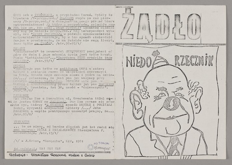 Żądło Niedorzecznik rządu