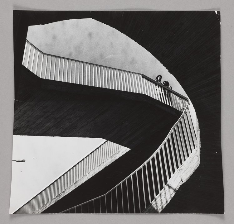 Schody mostu im. gen. Zygmunta Berlinga (obecnie: most Łazienkowski)