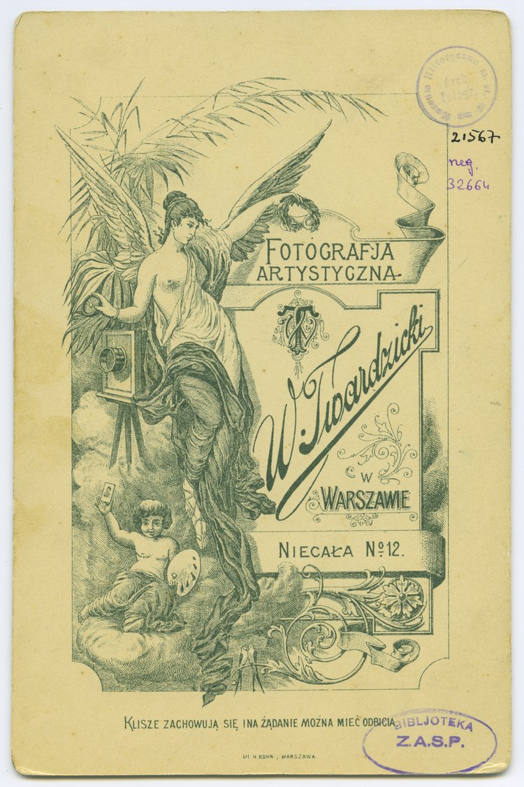 Dozorca z serii typów warszawskich