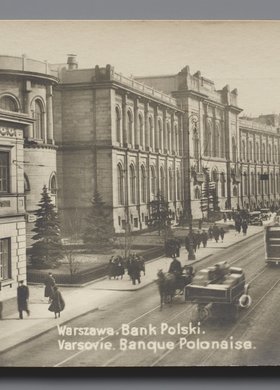 Bank Polski przy ulicy Bielańskiej