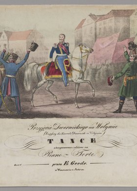 Przyjęcie Dwernickiego na Wołyniu