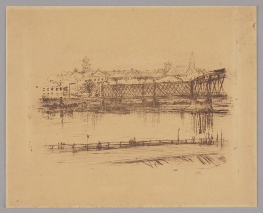 Widok Warszawy od strony Pragi