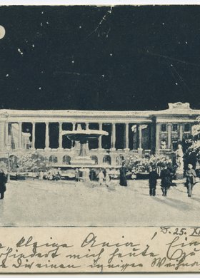 Główna aleja w Ogrodzie Saskim