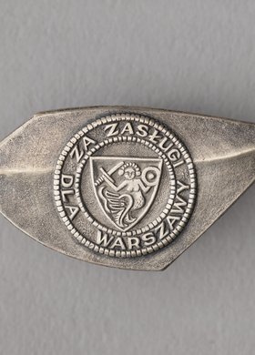 Srebrna odznaka za zasługi dla Warszawy
