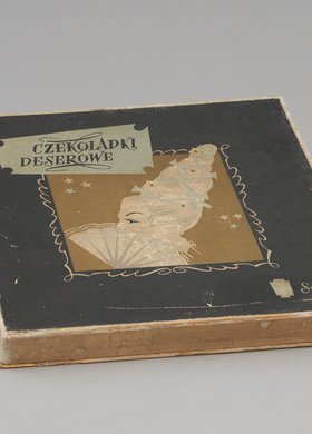 Pudełko po czekoladkach deserowych firmy Syrena