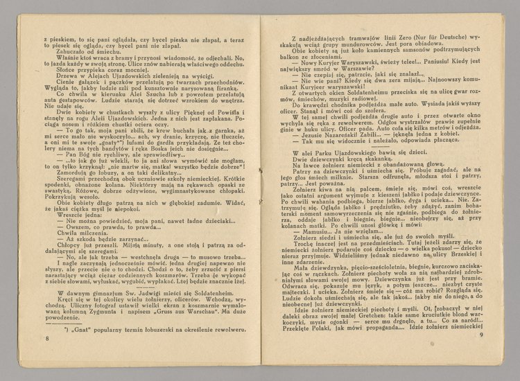 Broszura Aleksandra Kraushara [naprawdę Aleksandra Maliszewskiego] p.t. Warszawa i Warszawka w okresie przedpowstaniowym