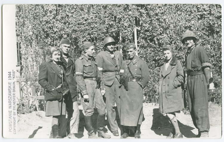 Grupa powstańców Batalionu Ruczaj