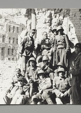 Obrońcy Poczty Głównej z batalionu "Bończa"