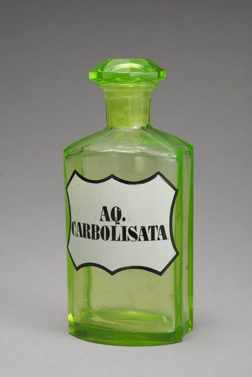 Butelka apteczna "AQ. CARBOLISATA"