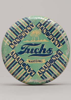 Pudełko po landrynkach firmy Fuchs