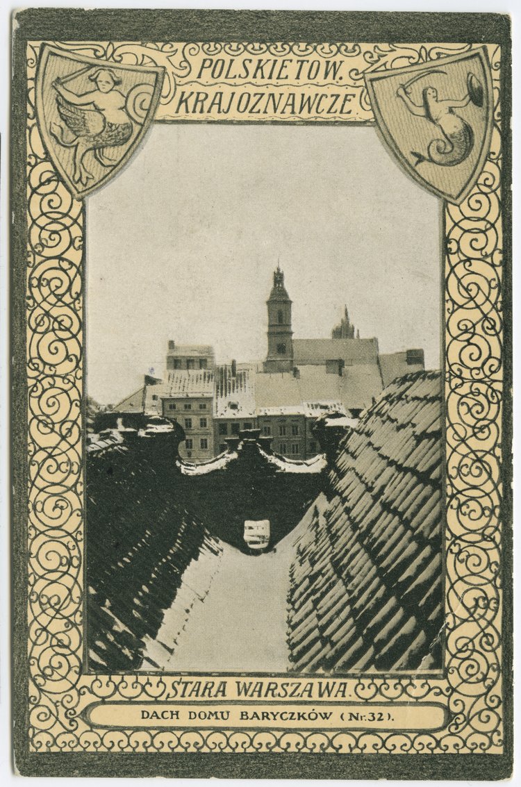 Dach kamienicy Baryczków