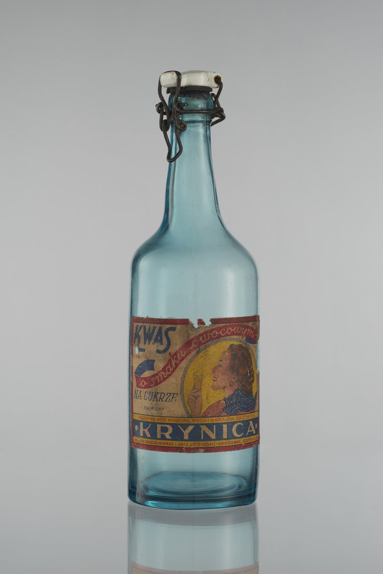 Butelka po kwasie owocowym