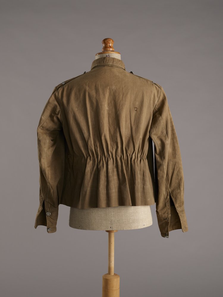 Bluza mundurowa Włodzimierza Rajmunda Cabana, ps. Ryś, Kajtek, z 1 kompanii Batalionu AK Parasol