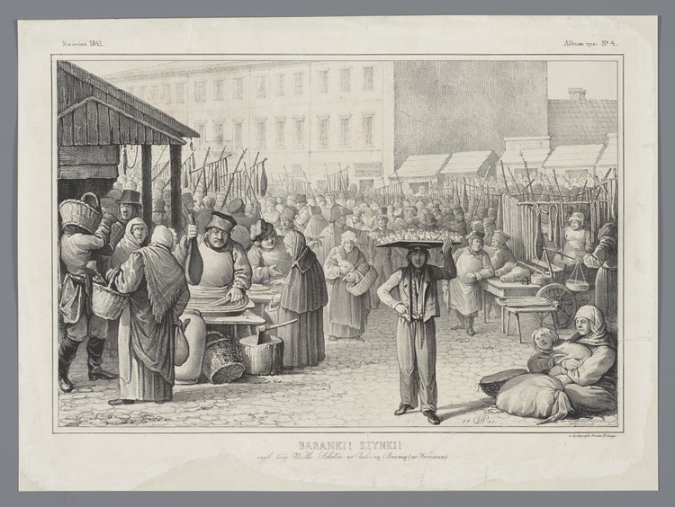 Baranki! Szynki! Czyli targ wielkosobotni za Żelazną Bramą w Warszawie