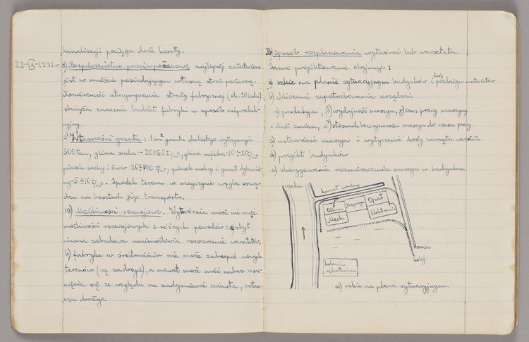 Notatki Jerzego Wyszomirskiego z wykładów inż. Skarbińskiego