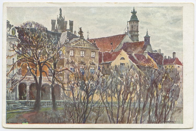 Zamek Królewski od strony Wisły