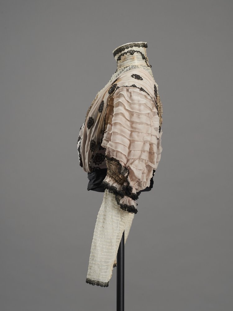 Bluzka wizytowa w kolorze liliowym