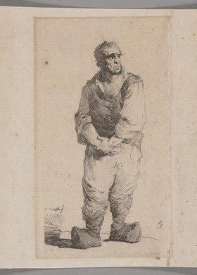 Chłop holenderski (Wyrobnik w drewnianym obuwiu)