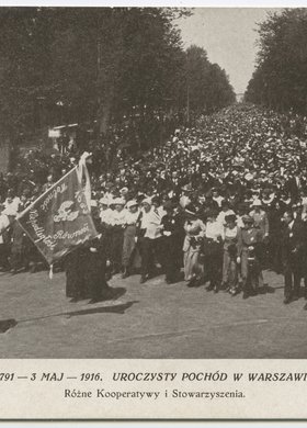 Pochód w rocznicę uchwalenia Konstytucji 3 Maja