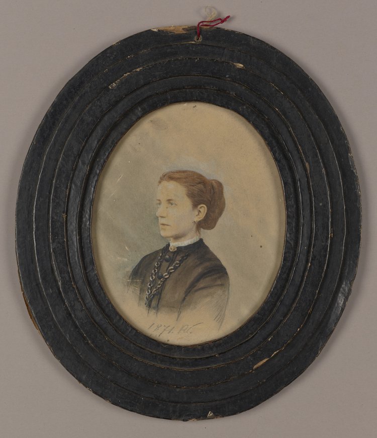 Portret Aleksandry z Rewkowskich Szyrajerowej (?) (miniatura)