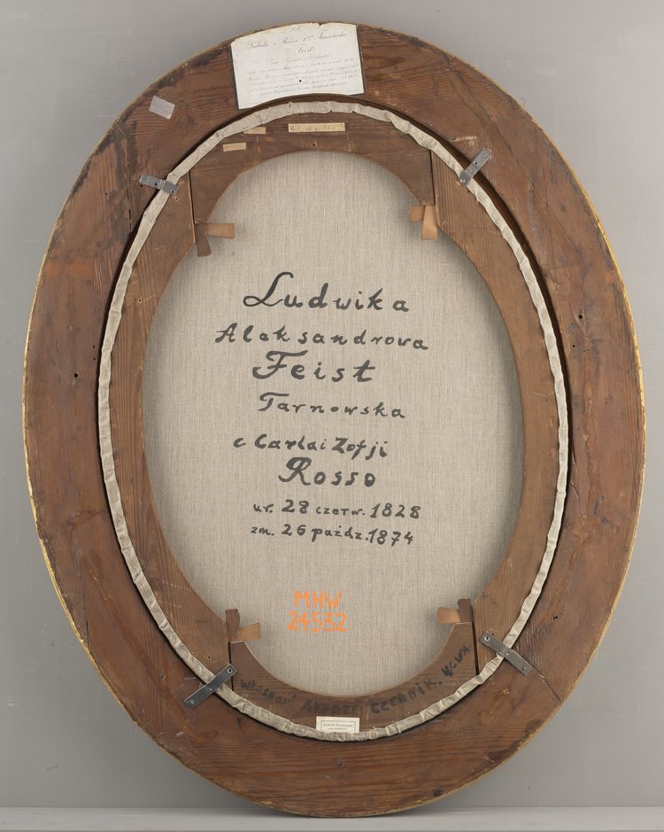 Portret Ludwiki Feist (1828-1874)