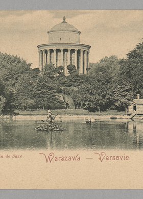 Rezerwuar i wodozbiór w Ogrodzie Saskim