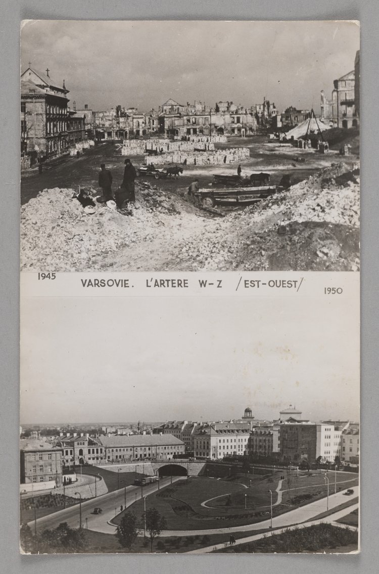 Trasa W-Z 1945-1950