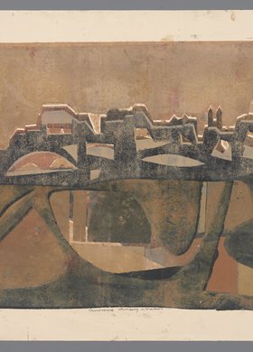 Panorama Warszawy w blasku