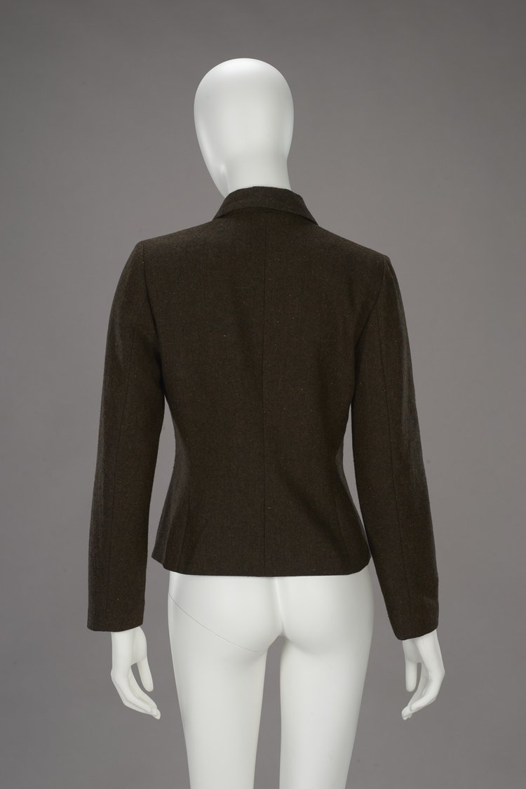 Żakiet damski w kolorze brązowym