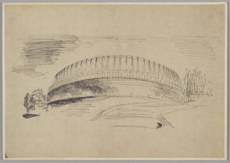 Parlament, widok perspektywiczny, projekt koncepcyjny