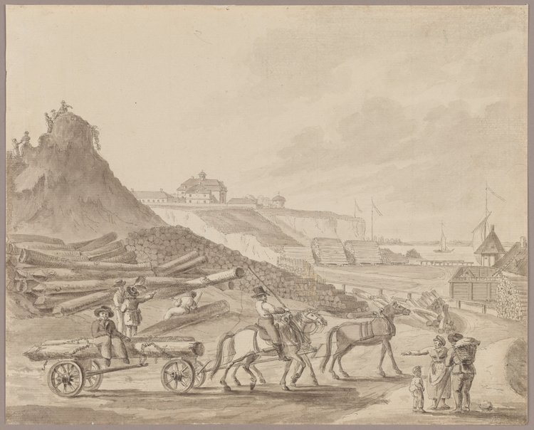 Widok Żoliborza od strony Nowego Miasta