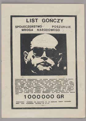Satyryczna ulotka opozycyjna