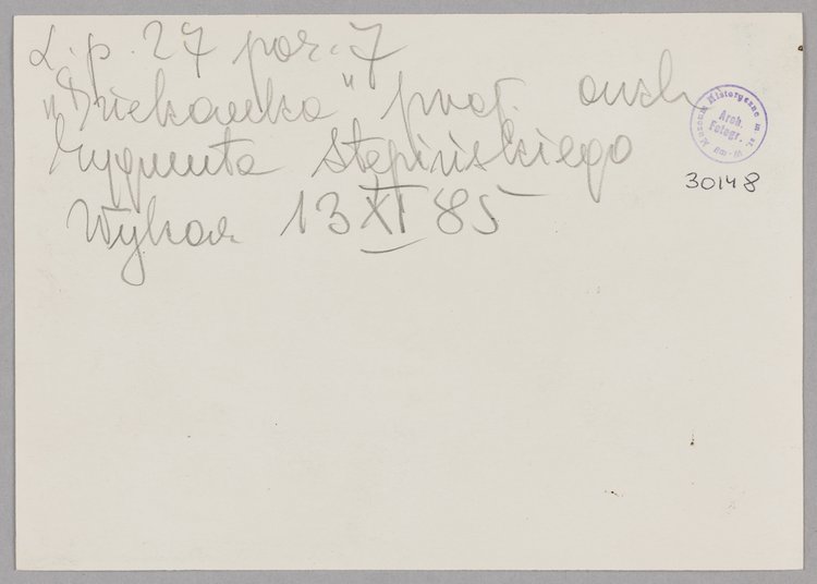 Odbudowa budynku Dziekanki