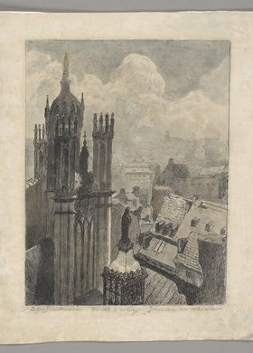 Widok z wieży kościoła Jezuitów