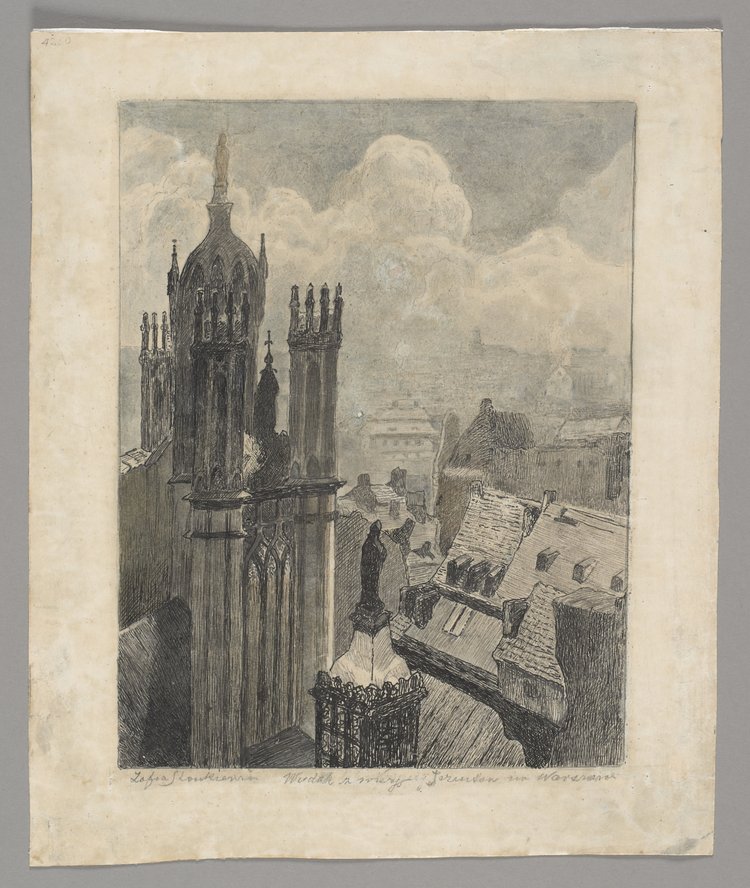 Widok z wieży kościoła Jezuitów