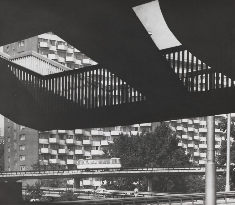 Fragment Trasy Łazienkowskiej