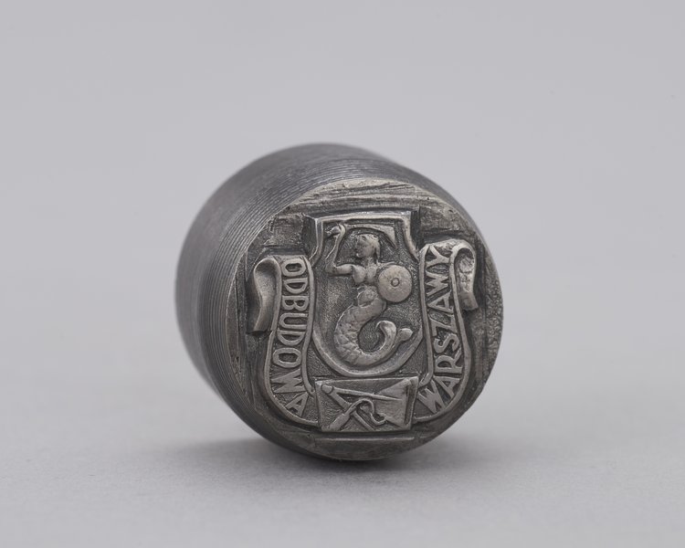 Patryca z wizerunkiem odznaki Odbudowa Warszawy