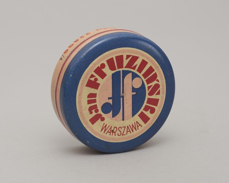 Pudełeczko po drażetkach firmy Jan Fruziński