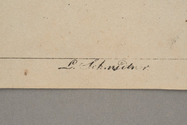 Kościół Św. Krzyża, elewacja frontowa, rysunek pomiarowy