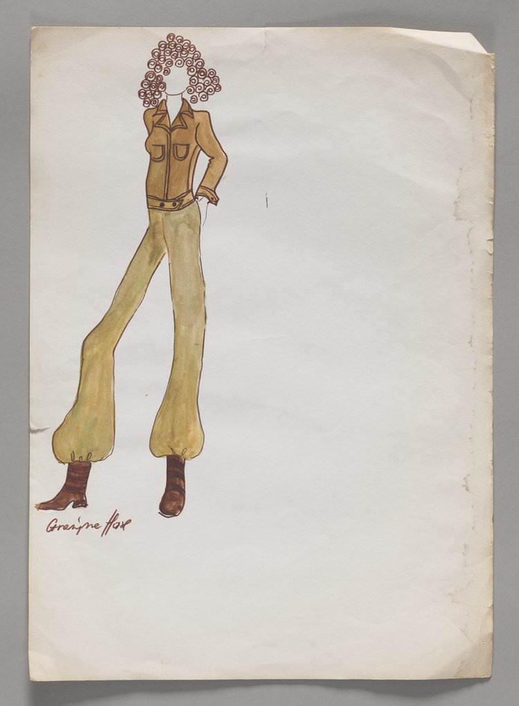 Projekt bluzki i spodni