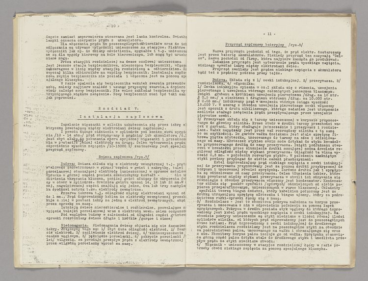 Broszura konspiracyjna p.t. Elektronika samochodowa. Na prawach rękopisu