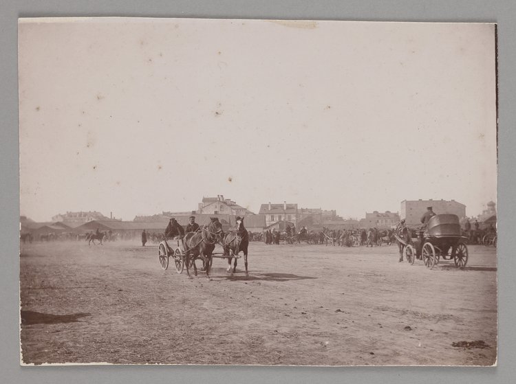 Targ koński na Pradze