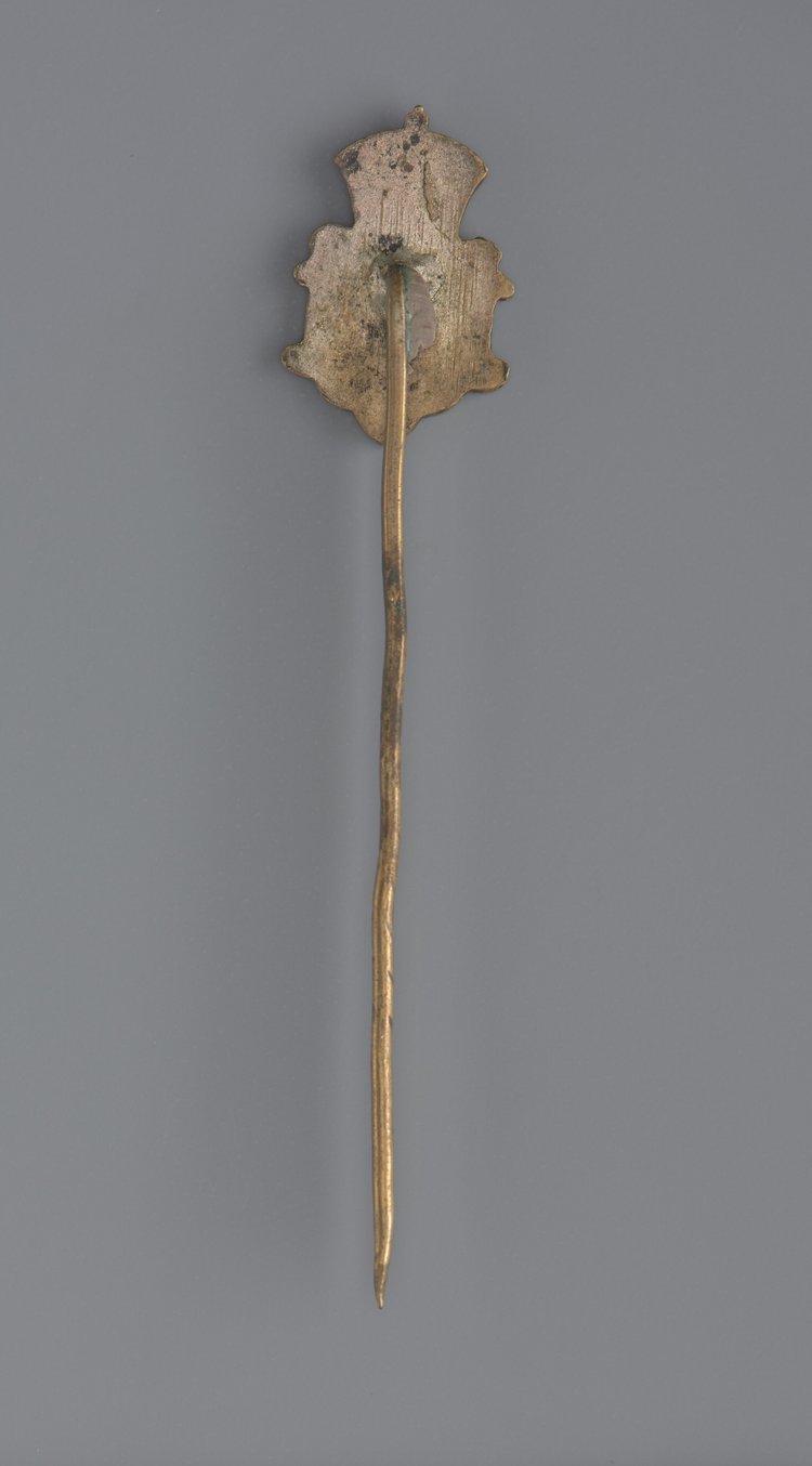 Szpilka patriotyczna z godłem Rzeczypospolitej Trojga Narodów