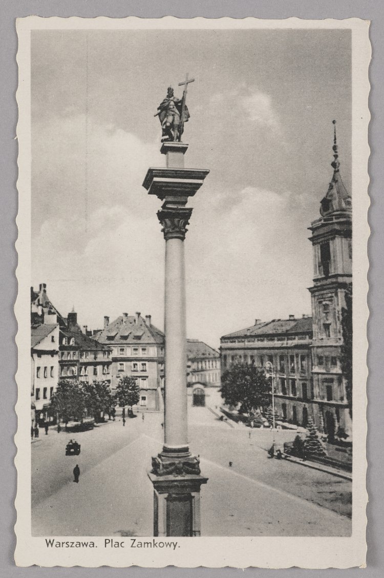 Kolumna Zygmunta III Wazy i plac Zamkowy