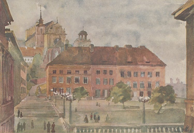 Album pt. "Warszawa w obrazach R. Manna"