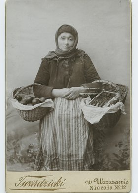 Typy warszawskie - przekupka